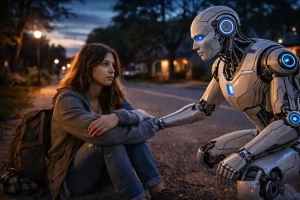 cuando la mano que te ayuda es la de un robot